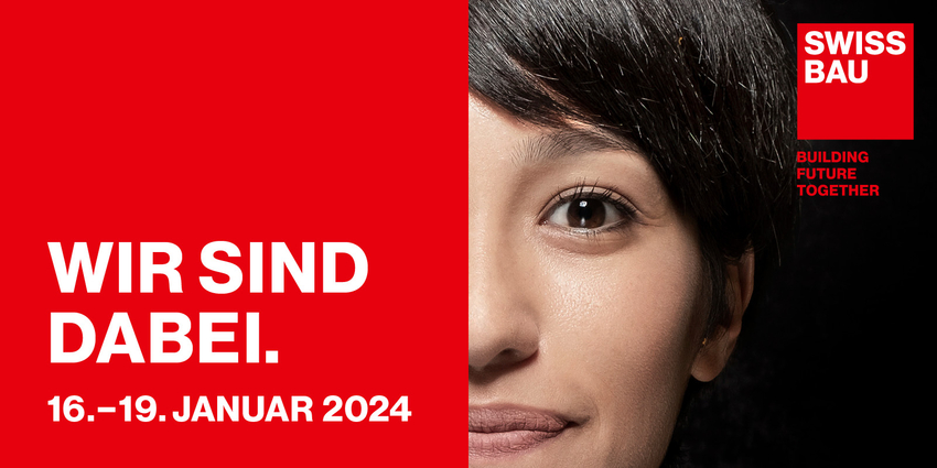 Swissbau 2024 - TinLine ist dabei